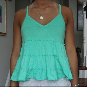 American Eagle Mint Green Tank